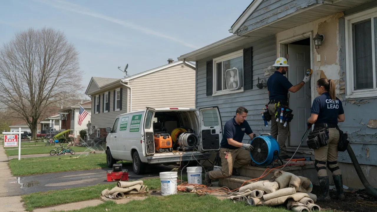 Flood Cleanup in Orland, CA near me